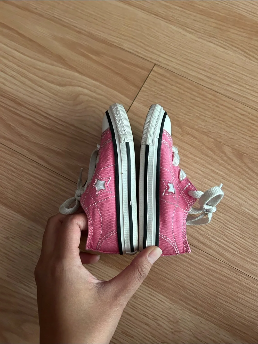 Converse One Star Pink Sneakers Infants Size 6